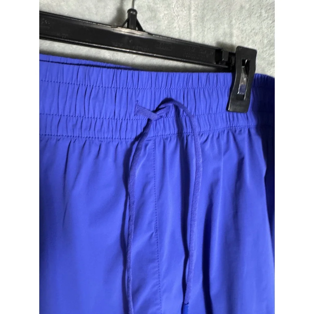 Spyder Womens Royal Blue 2-in-1 Running Athletic Shorts Drawstring Pockets 3in - Picture 9 of 13